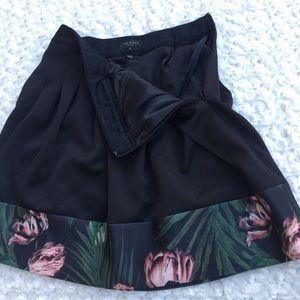 Ted Baker Black pleated skirt